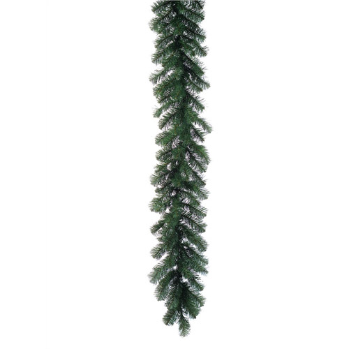 Traditional Christmas Garland  9' - Artificial floral - Green Christmas Garland 9 feet long for rent